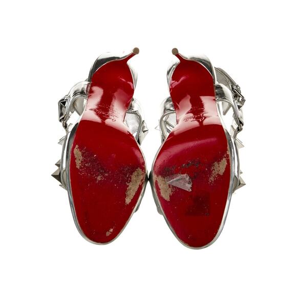 ❤️Christian Louboutin Leather Studded Heels❤️ - Picture 5 of 5